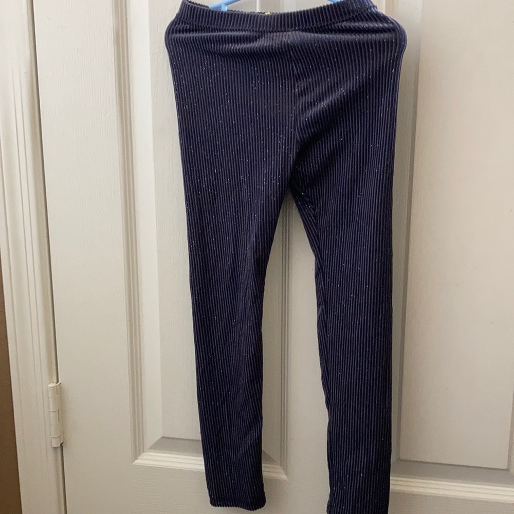 FINAL MARKDOWN Girls cat and jack ribbed sparkle leggings 5t
